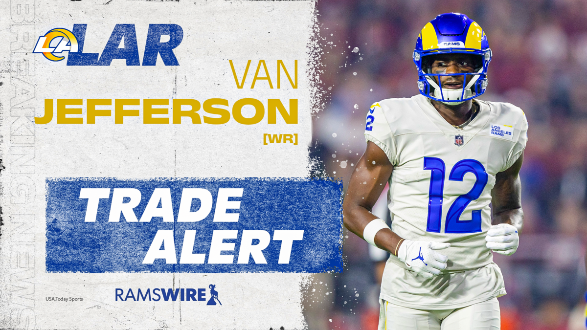 Rams are trading Van Jefferson to Falcons for 2025 pick swap