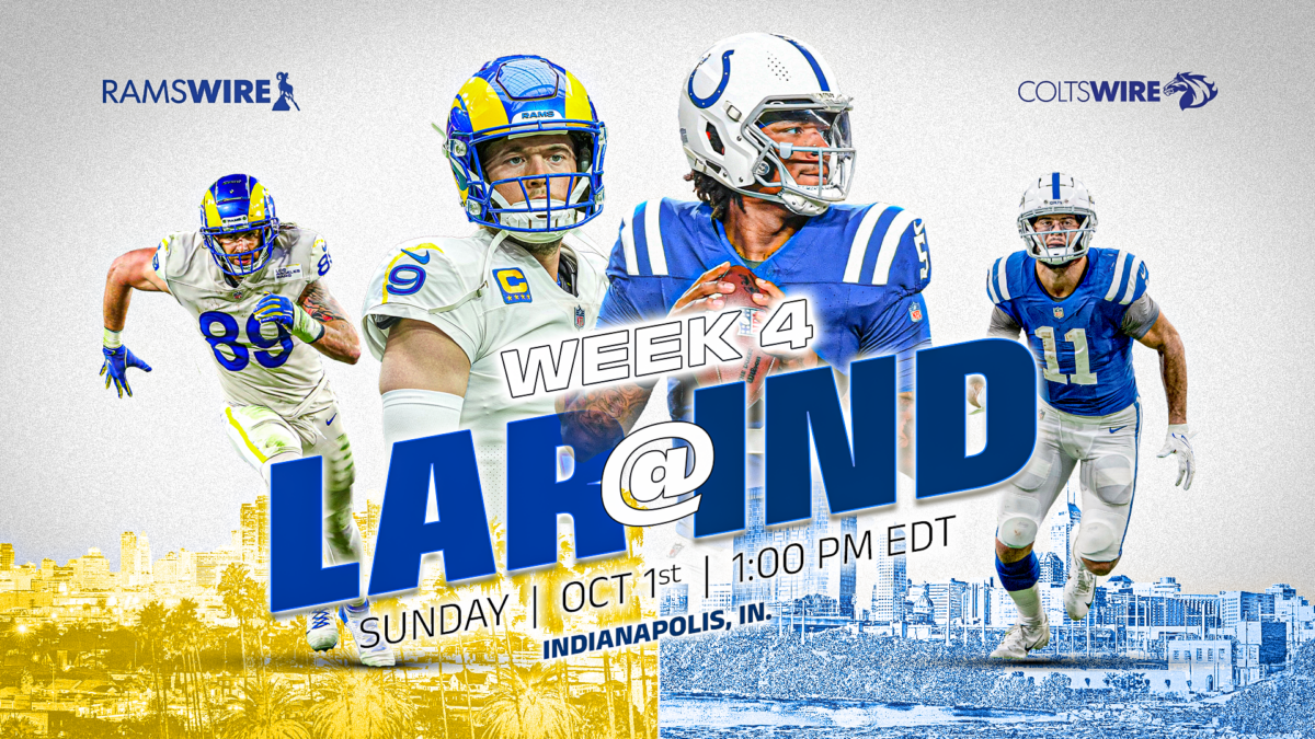 Colts vs. Rams: How to watch, stream and listen in Week 4