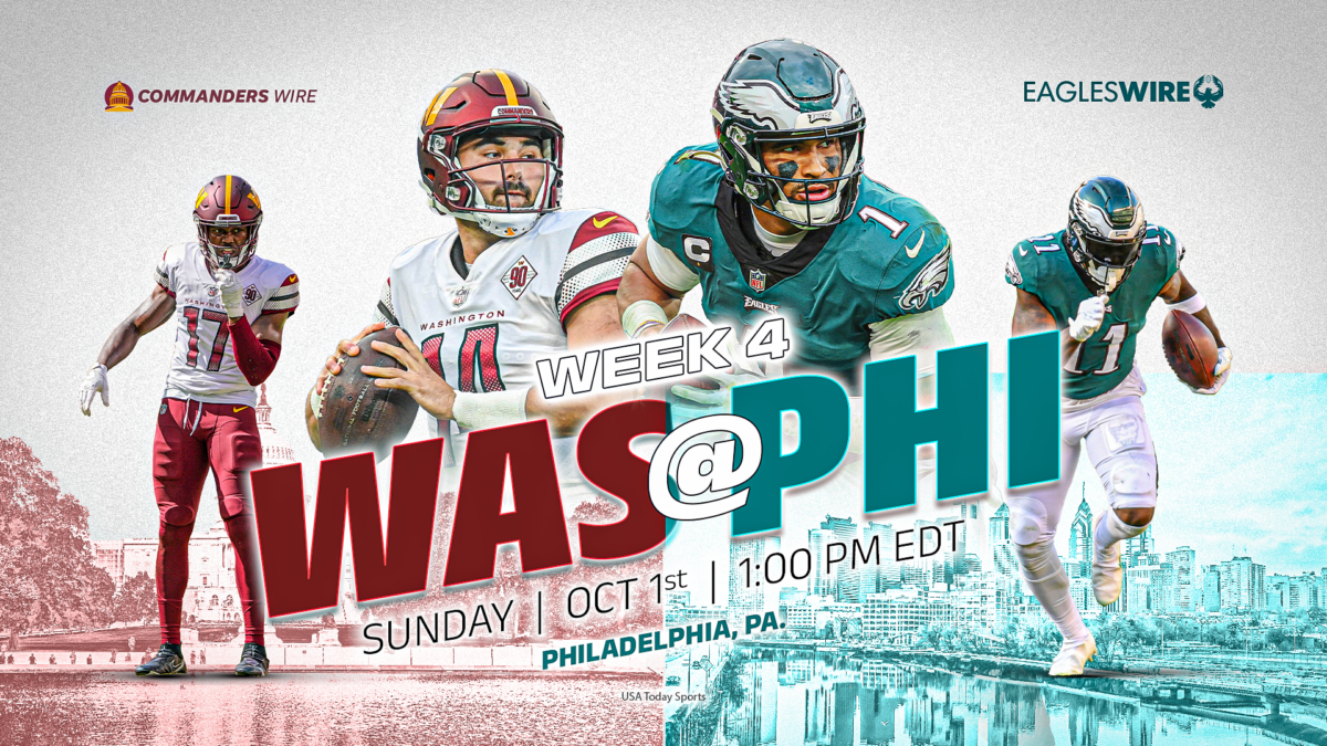 How to watch Commanders vs. Eagles: Time, TV and streaming options for Week 4