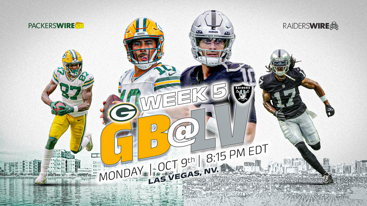 Live score updates and higlights from Packers vs. Raiders in Week 5