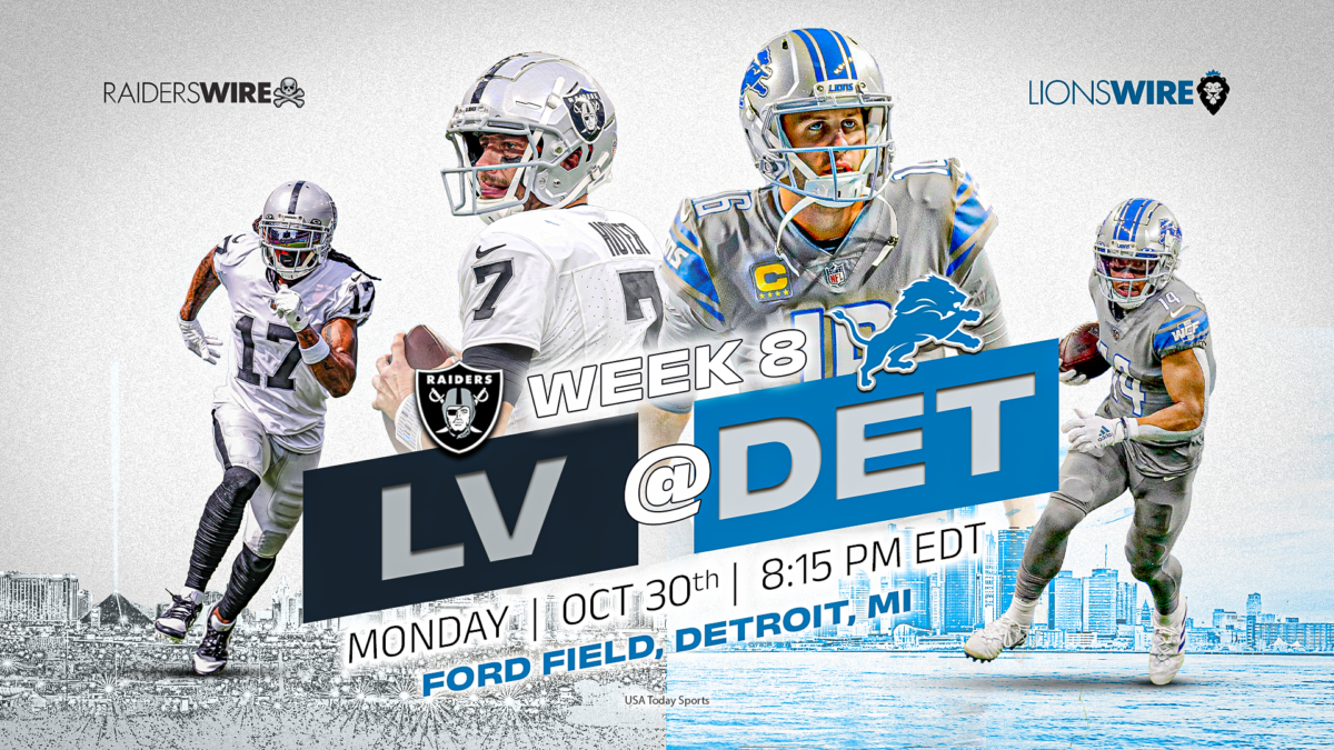 Detroit Lions Podcast: Bish & Brown preview Lions vs. Raiders on Monday Night Football