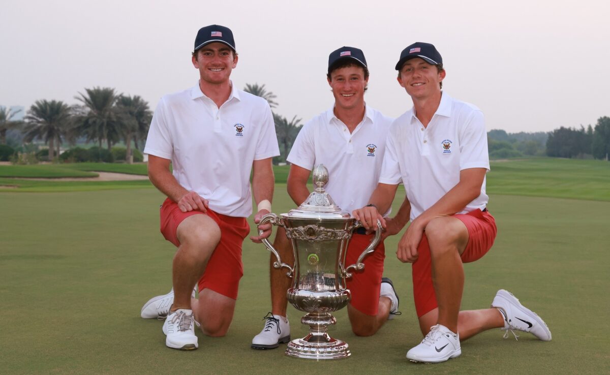 United States runs away with Men’s World Amateur Team Championship title