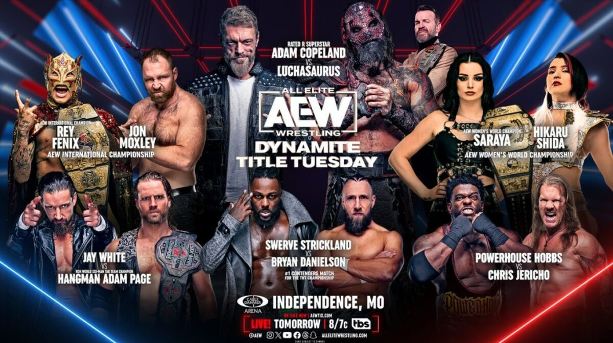 AEW Dynamite Title Tuesday results 10/10/23: New champs, overlapping feuds on super-sized show