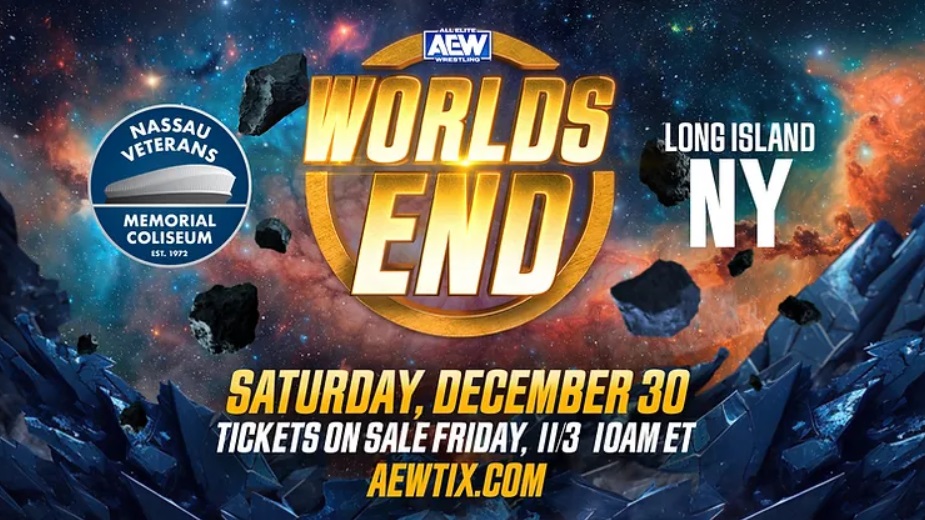 AEW Worlds End pay-per-view announced for late December in Long Island