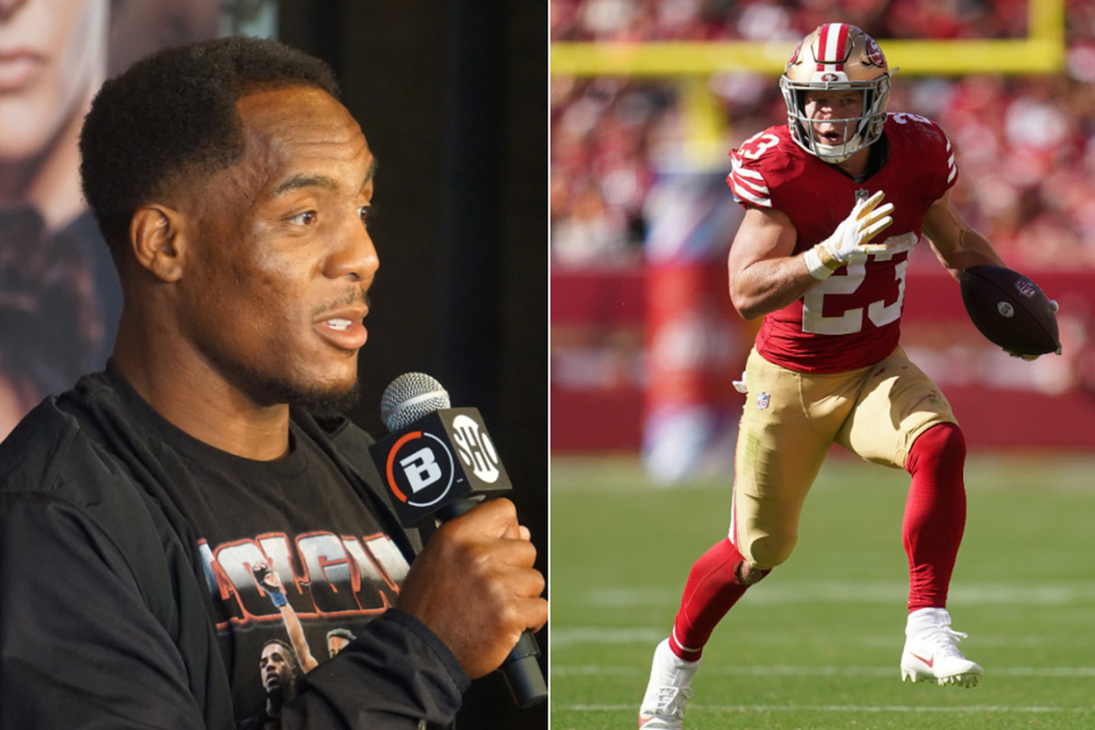Grant Neal on longtime Niners pal Christian McCaffrey and dual-champ aspirations before Bellator 300