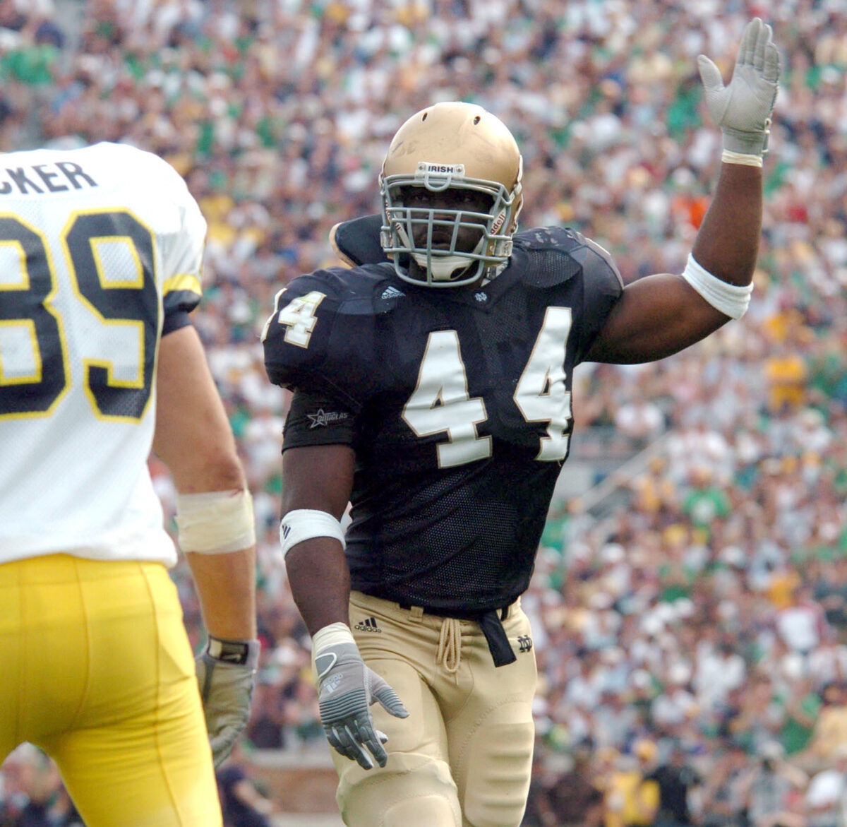 Notre Dame all-time great Justin Tuck visits with Fighting Irish Wire