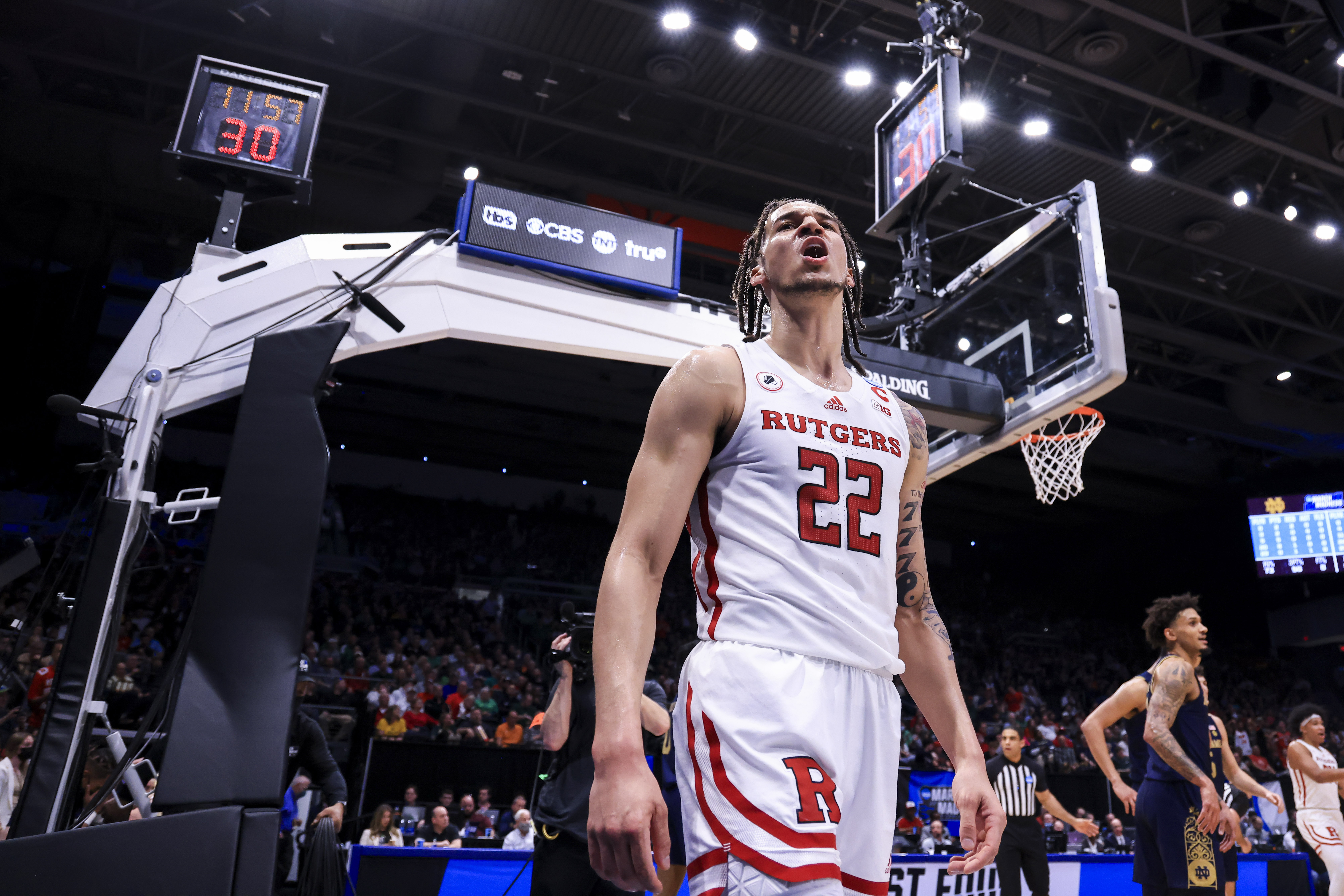 Rutgers basketball Caleb McConnell was signed and waived by the OKC Thunder
