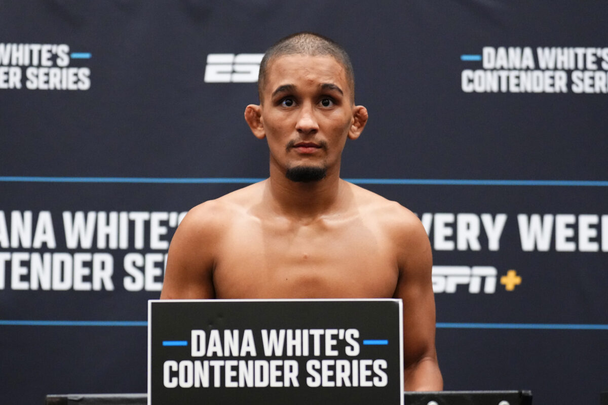 Dana White’s Contender Series 65 weigh-in results: Massive miss leads to one fight canceled