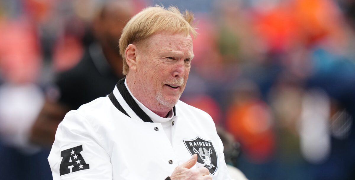 Raiders owner Mark Davis got into it with fans who told him to fire head coach Josh McDaniels