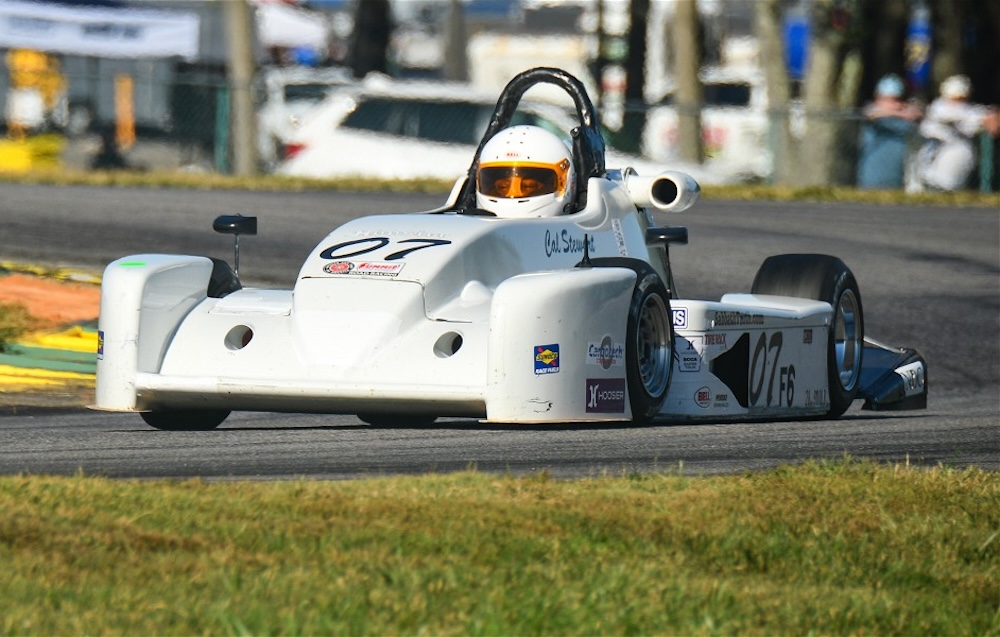 Stewart hangs on in F600 for his second Runoffs win