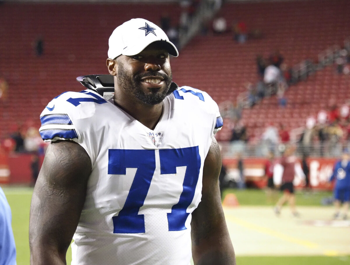 Cowboys-49ers inactives: Dallas OL in full force for primetime duel