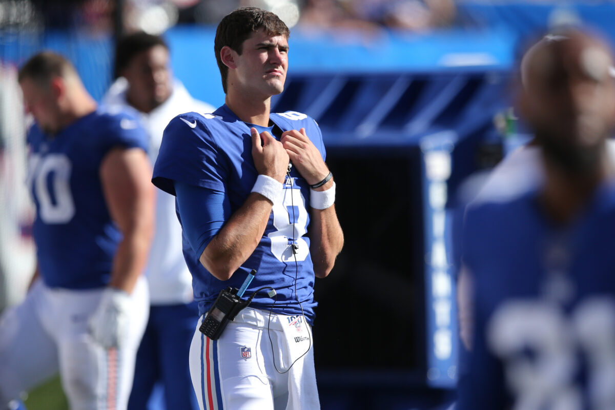 Giants injury report: Daniel Jones still not cleared for contact