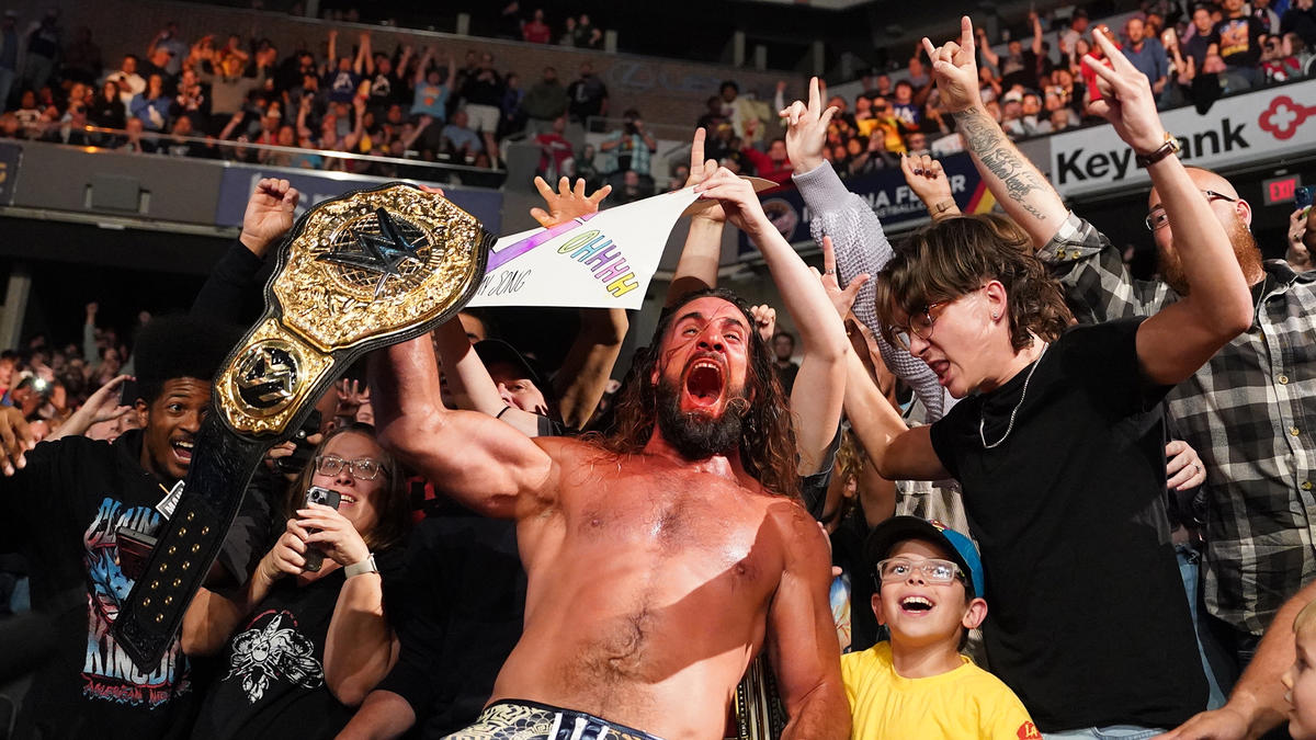 WWE Fastlane 2023 results: Seth Rollins outlasts Shinsuke Nakamura in wild Last Man Standing match