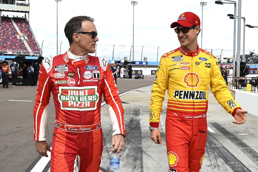 Logano and Harvick enjoying move from feud to friendship