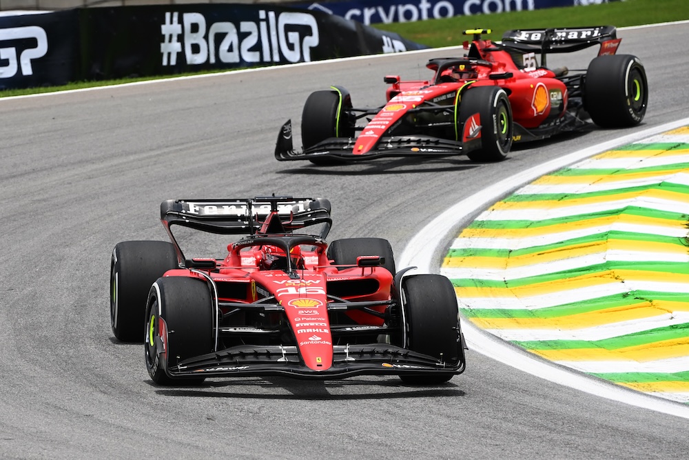 Ferrari sweeps busy opening Brazil GP practice