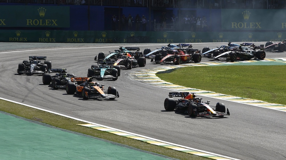 Verstappen dominates in Brazil as Alonso fights back to the podium