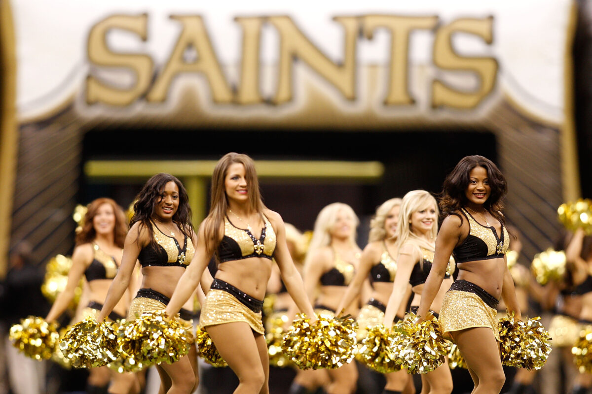 New Orleans Saints cheerleaders through the years