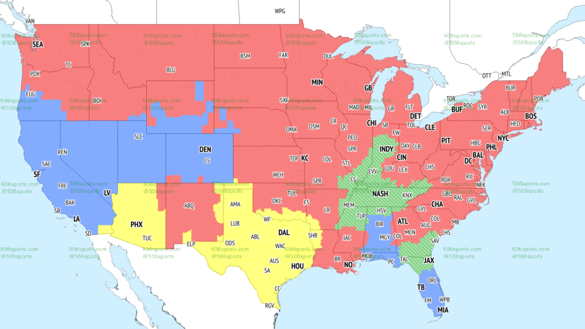 Jaguars vs. Titans broadcast map: Where will the game be on TV?