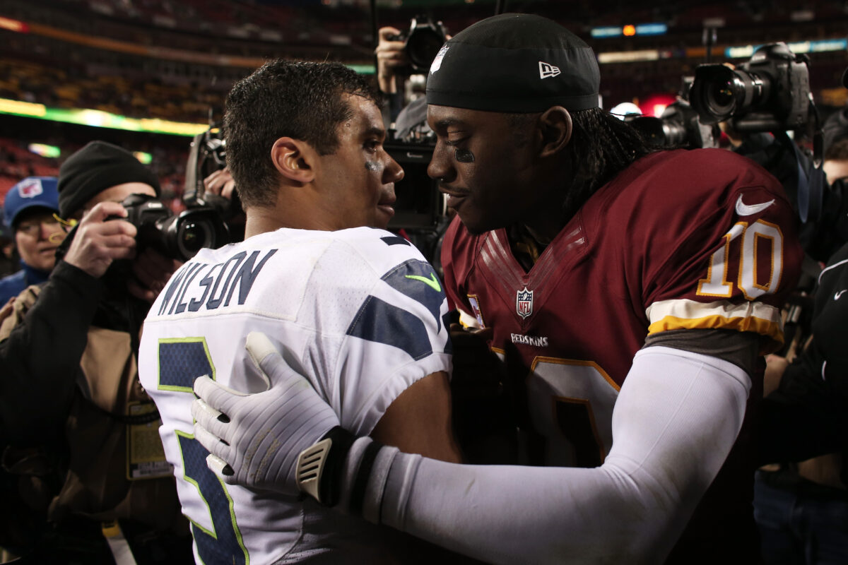 Robert Griffin III demands more respect for Russell Wilson’s comeback year