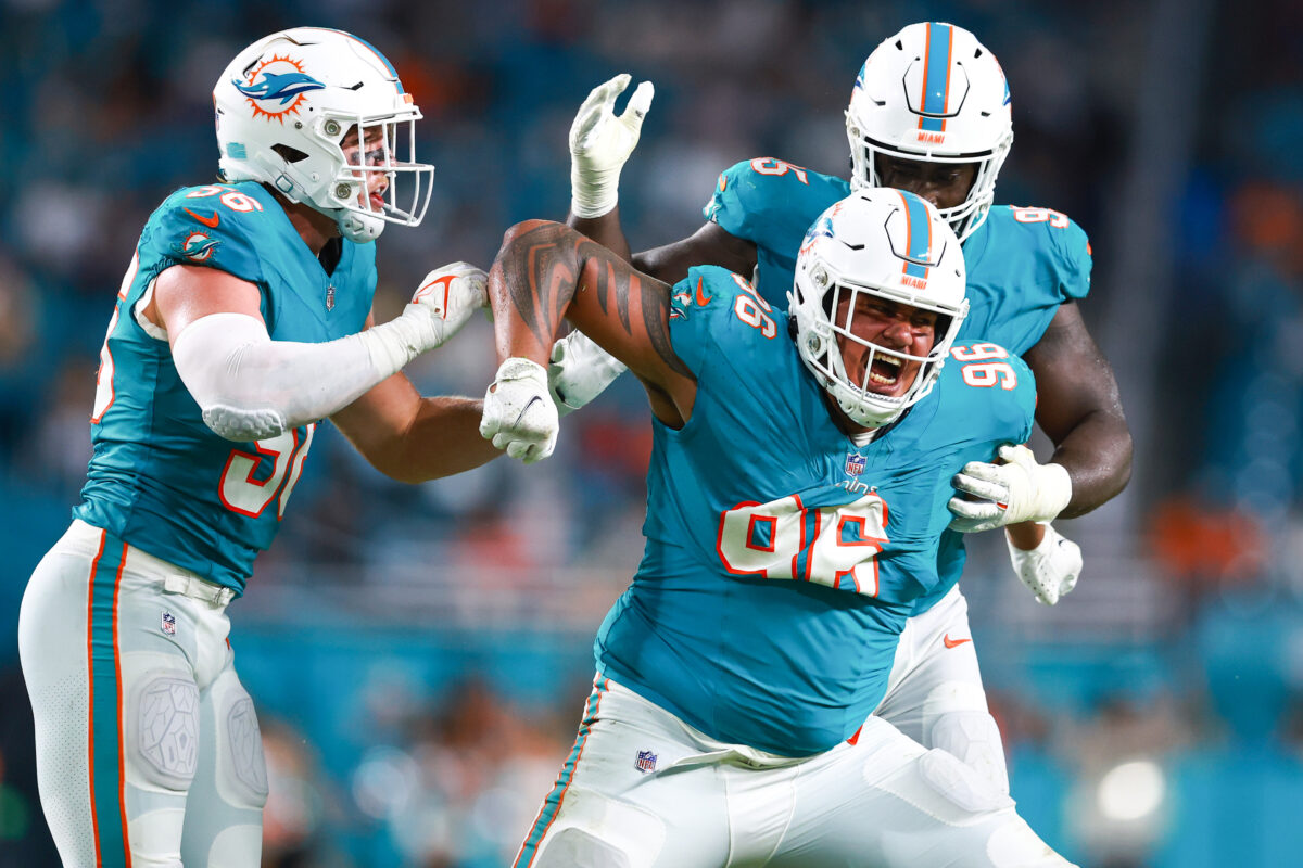Dolphins swap DL on the practice squad