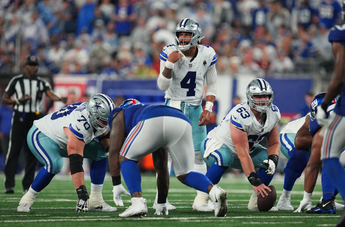 ‘Foot on the gas’: Cowboys’ Prescott not treating Giants rematch as automatic