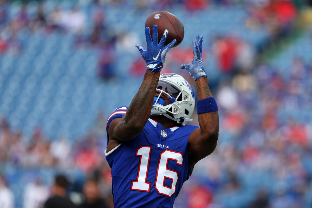 Bills WR Trent Sherfield out vs. Broncos
