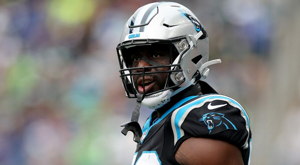 Panthers place OLB Justin Houston on injured reserve