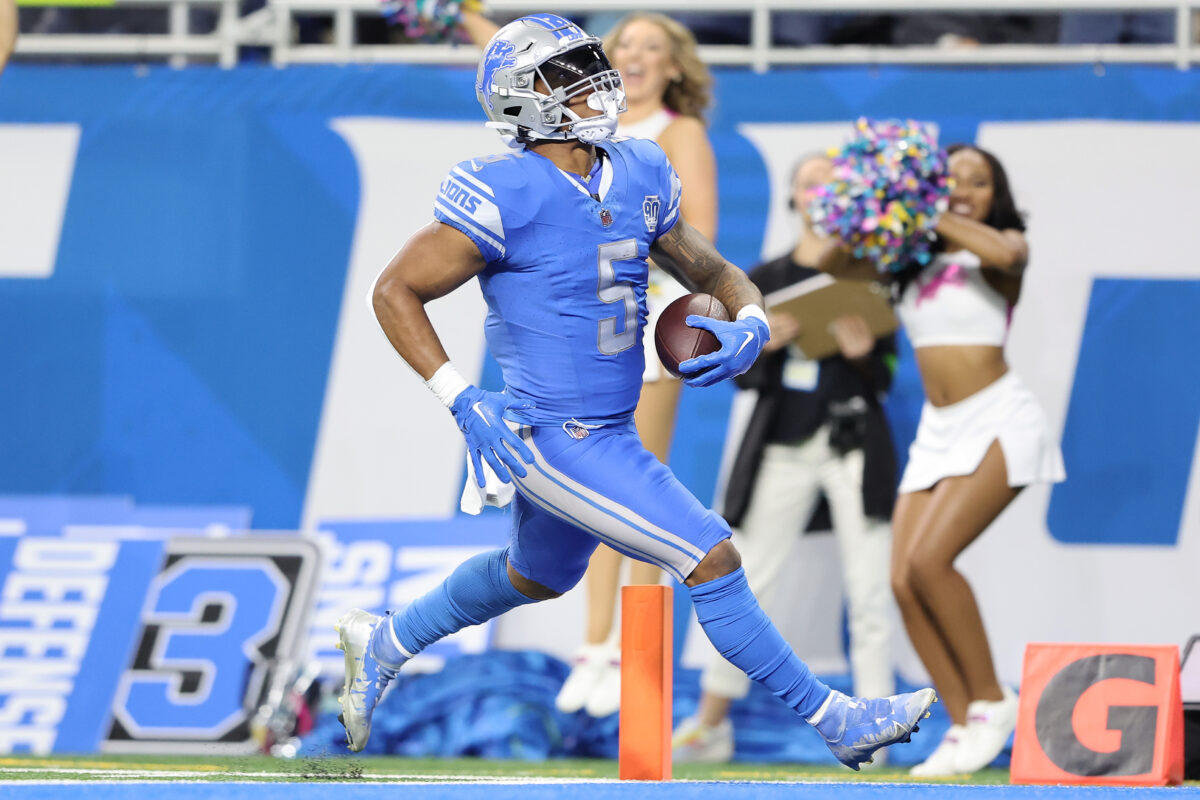 David Montgomery makes the Lions-Bears matchup special