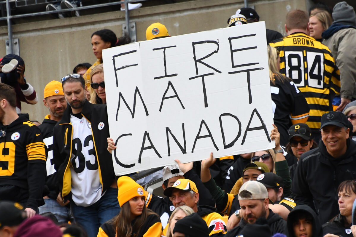 Twitter reactions to the Steelers firing of Matt Canada