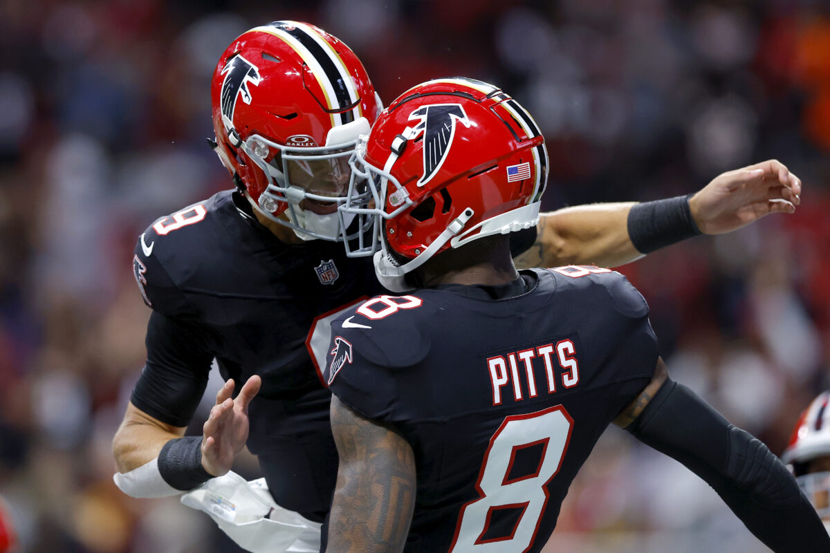 Falcons to wear red throwback helmets vs. Saints in Week 12