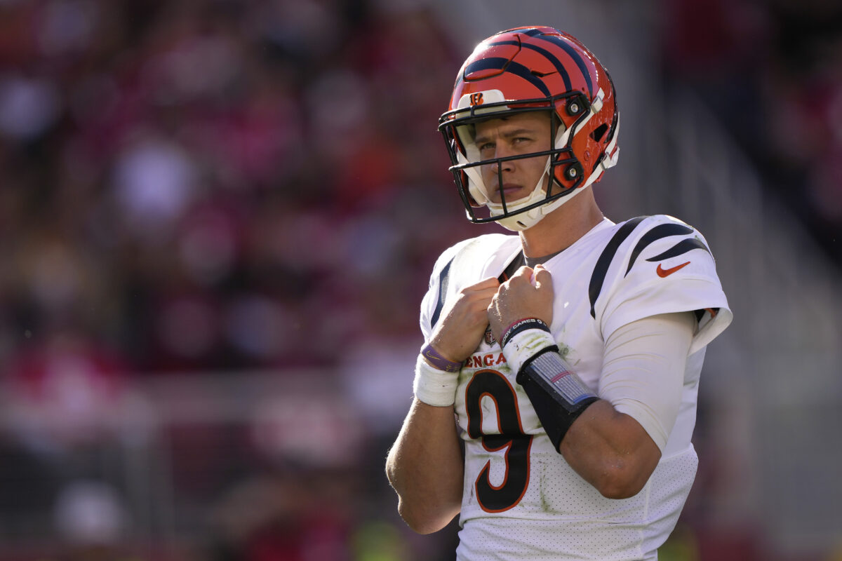 Bengals news: Joe Burrow on the sidelines, questioning a playoff return and more