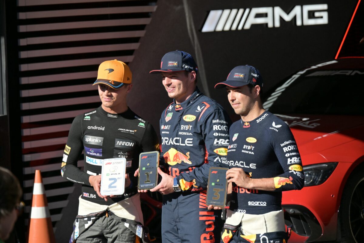 São Paulo Grand Prix Sprint Race: Max Verstappen takes sprint win in Brazil