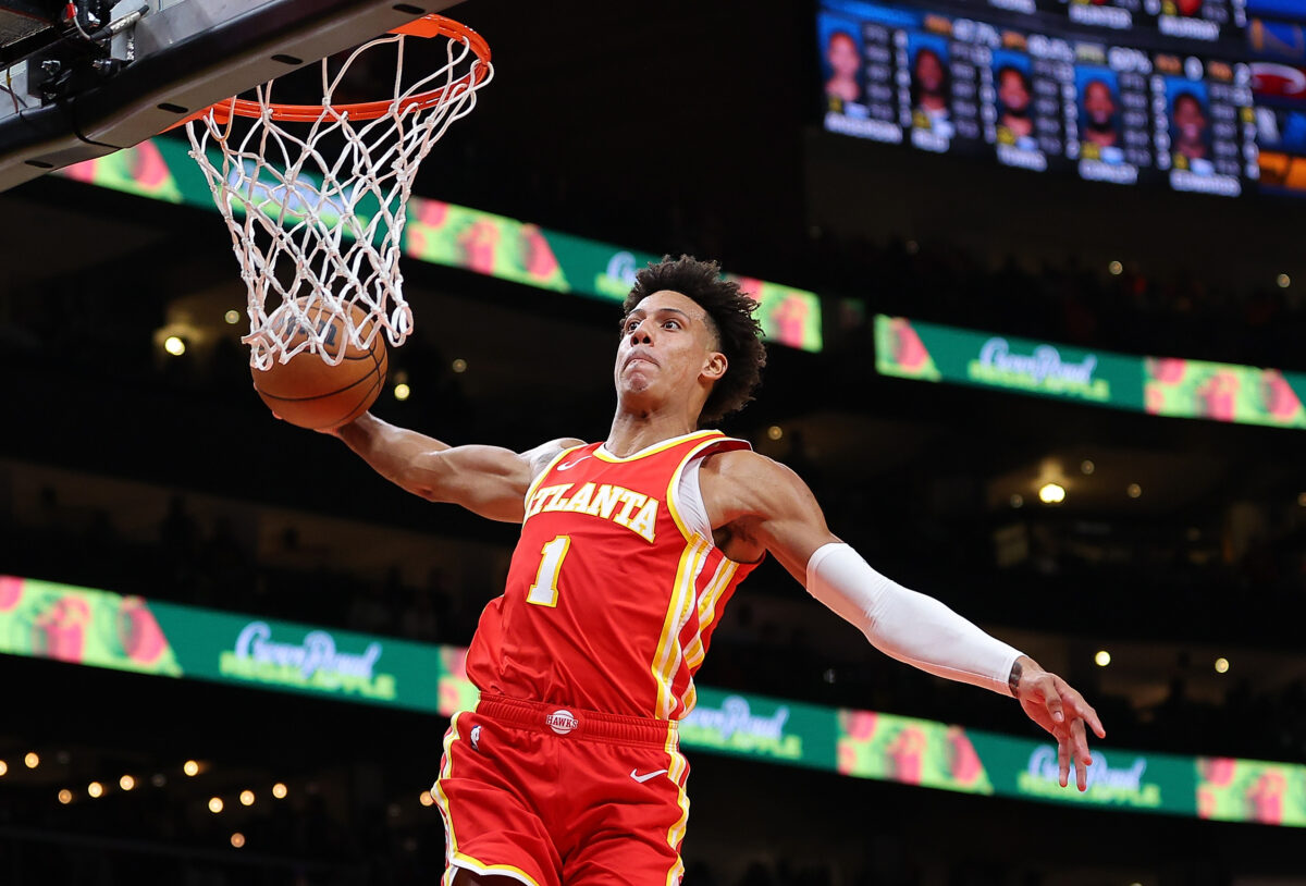 Jalen Johnson is by far the biggest winner of the John Collins trade for the Hawks