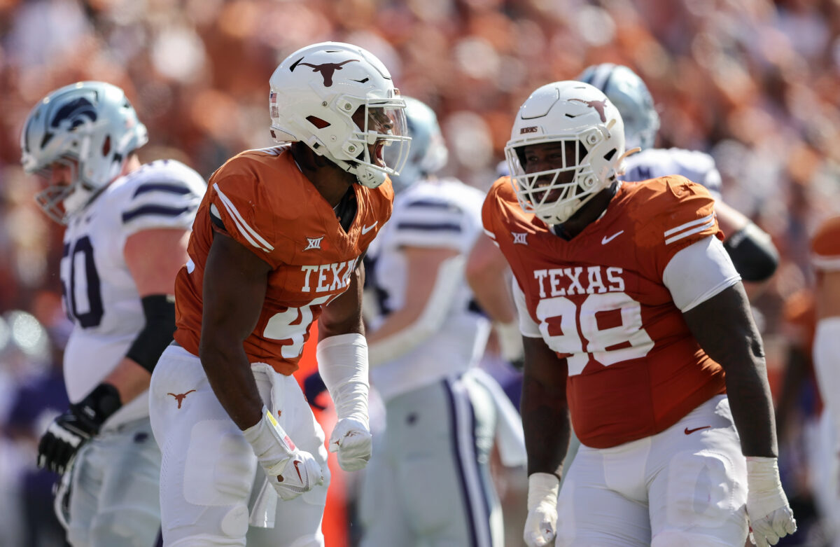 LOOK: Best photos from Texas’ thrilling overtime win over Kansas State