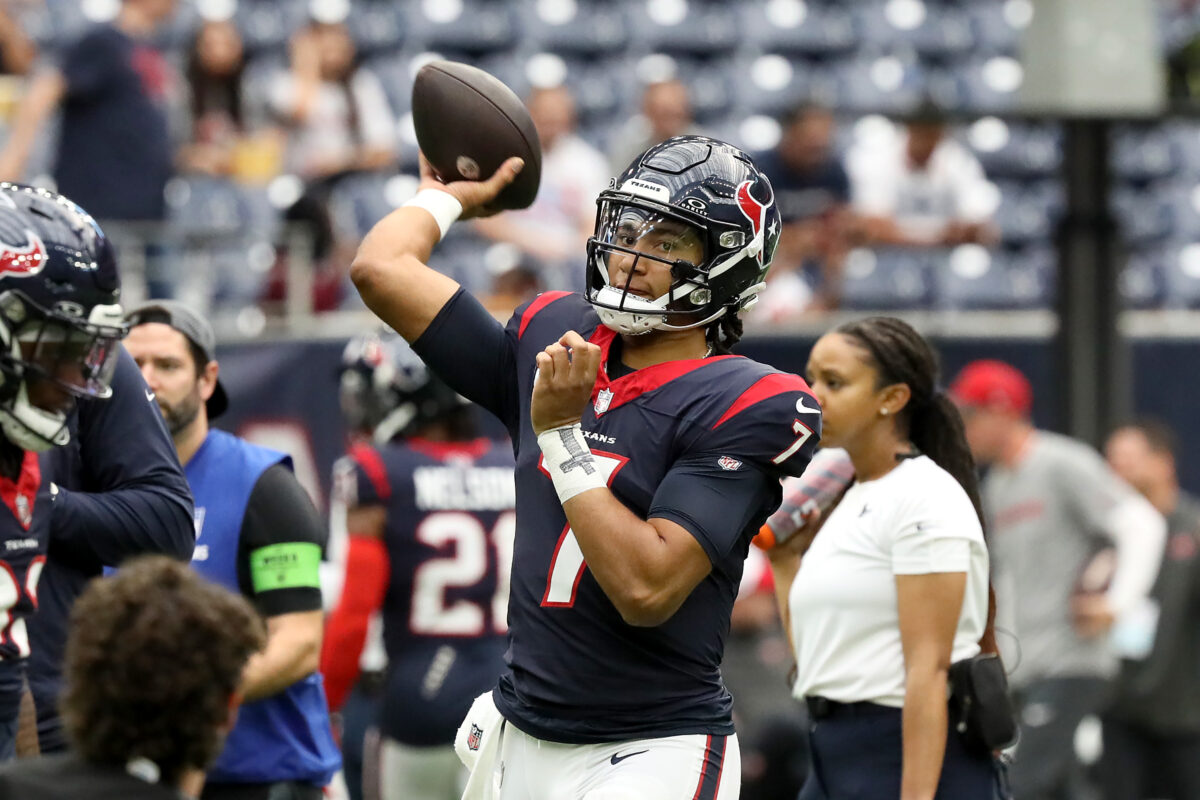 QB C.J. Stroud believes win over Bucs could give Texans momentum