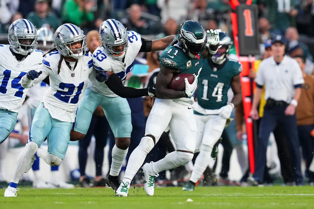 Eagles 28-23 win over Cowboys in Week 9 was most-watched NFL game this season