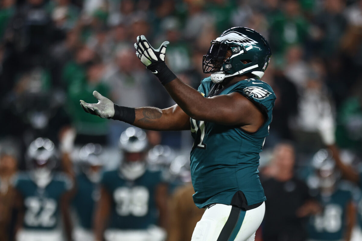 Fletcher Cox is the Eagles nominee for 2023 Art Rooney Sportsmanship Award