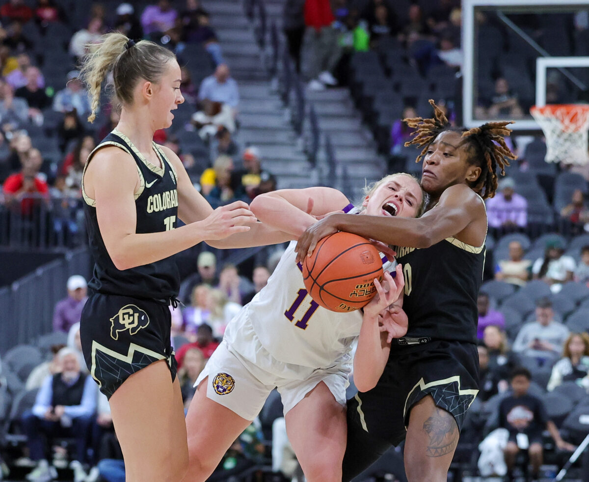 Instant Analysis: No. 1 LSU women’s basketball stunned by No. 20 Colorado in season opener