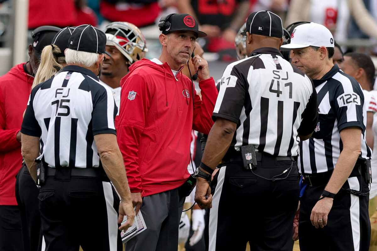 Kyle Shanahan jokes about penalty that negated 49ers defensive TD