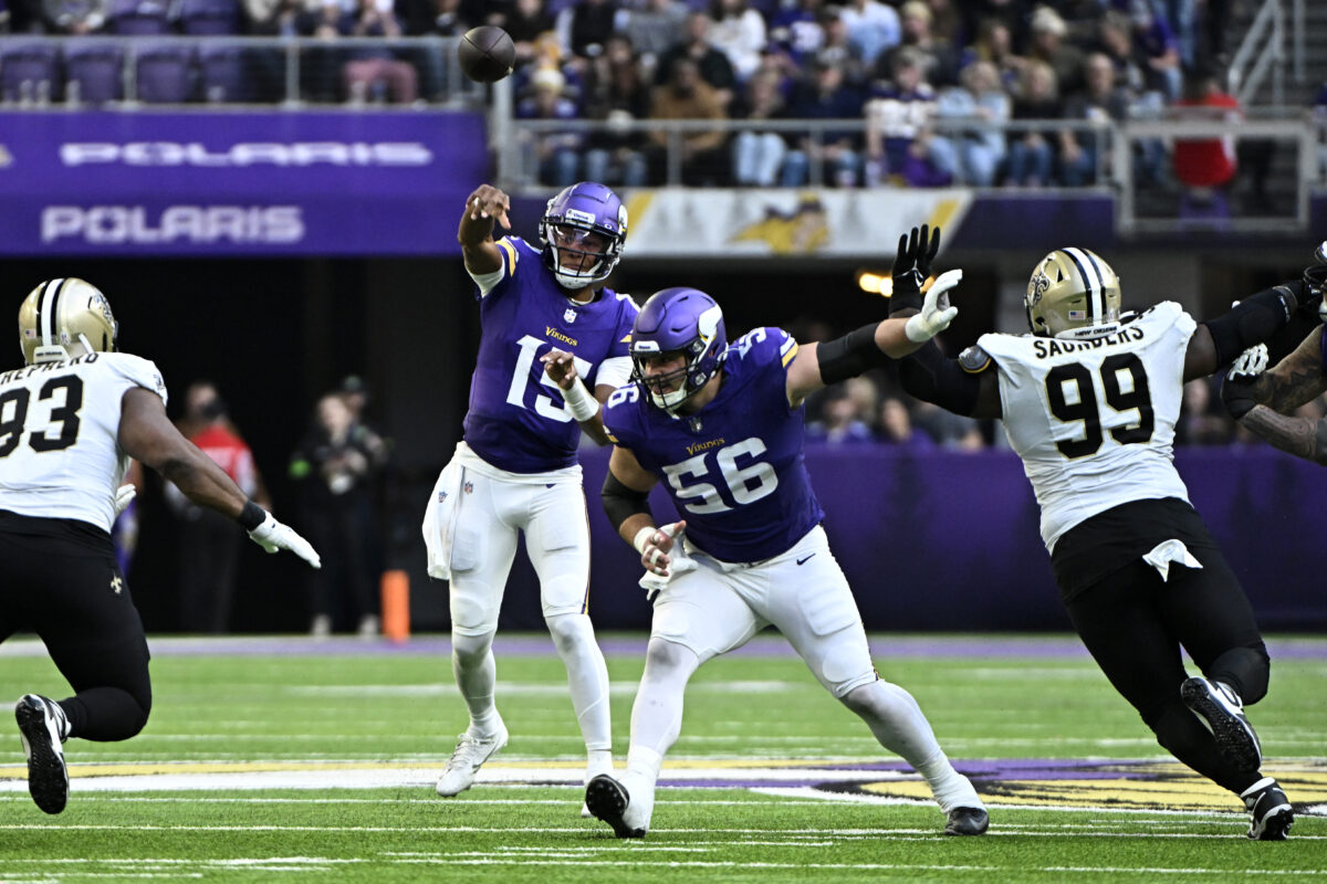 Anatomy of a Play: Josh Dobbs’ TD to T.J. Hockenson showed great command of Vikings’ offense