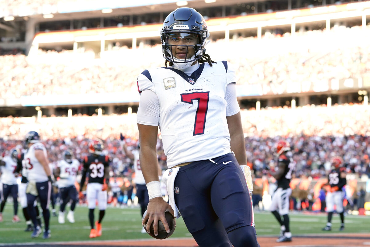 Texans QB C.J. Stroud picks up MVP consideration