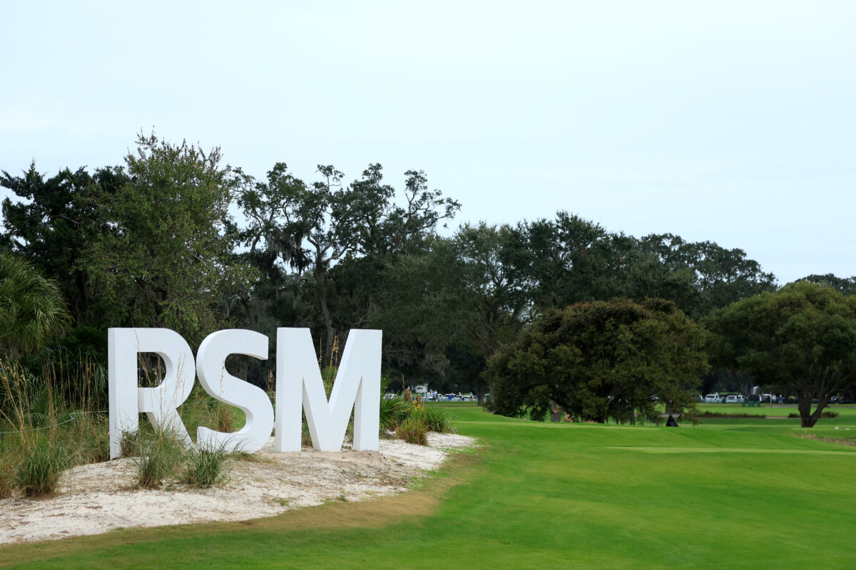 2023 RSM Classic Saturday tee times, how to watch