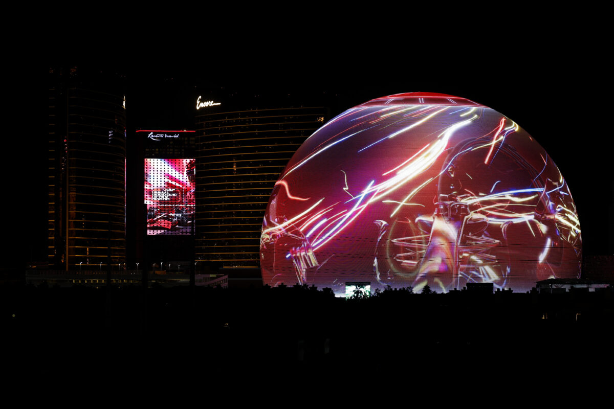 F1 bans Las Vegas Sphere from showing certain colors during race