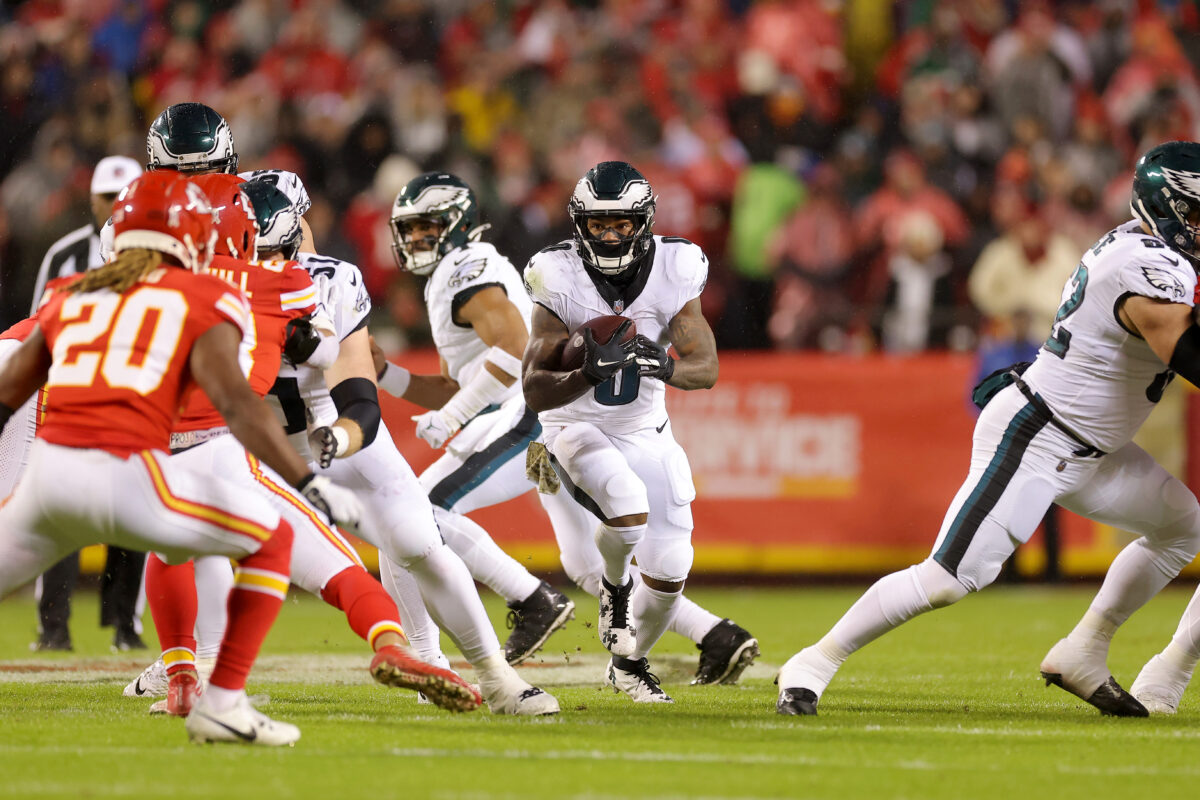 Top photos from Eagles 21-17 win over the Kansas City Chiefs on Monday Night Football