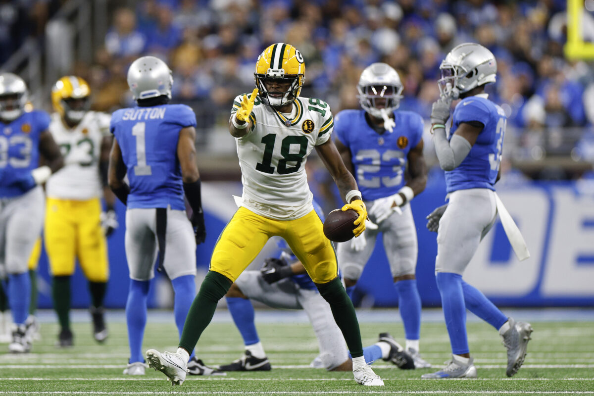 In place of Dontayvion Wicks, Packers WR Malik Heath delivers efficient performance vs. Lions