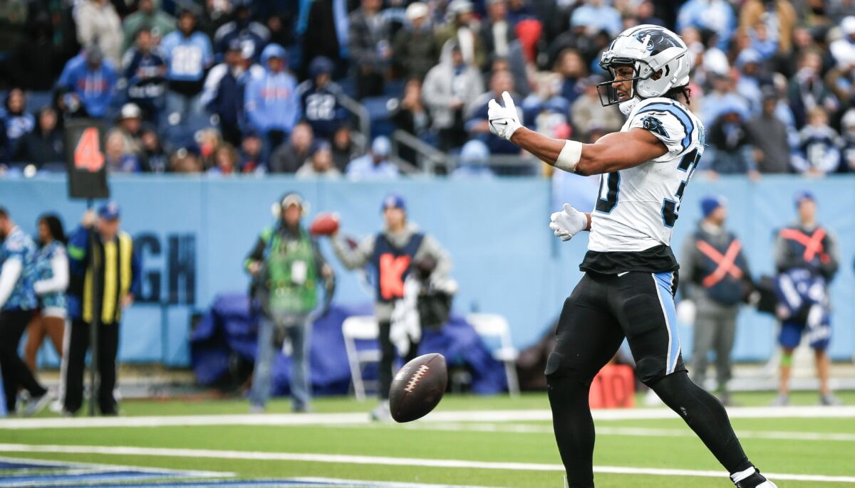 Top takeaways from Panthers’ snap counts in Week 12 loss to Titans