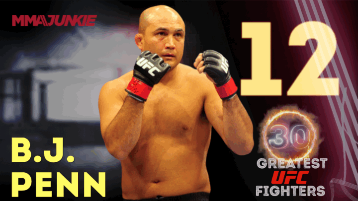 30 greatest UFC fighters of all time: B.J. Penn ranked No. 12