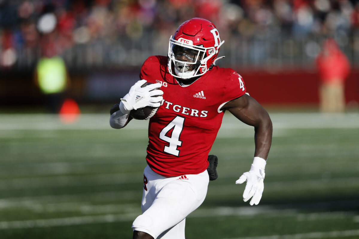 Watch: On Senior Day, Aaron Young gets a touchdown for Rutgers football