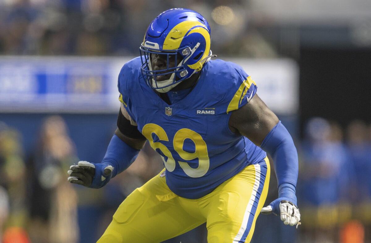 Rams RG Kevin Dotson named to PFF’s midseason All-Pro team