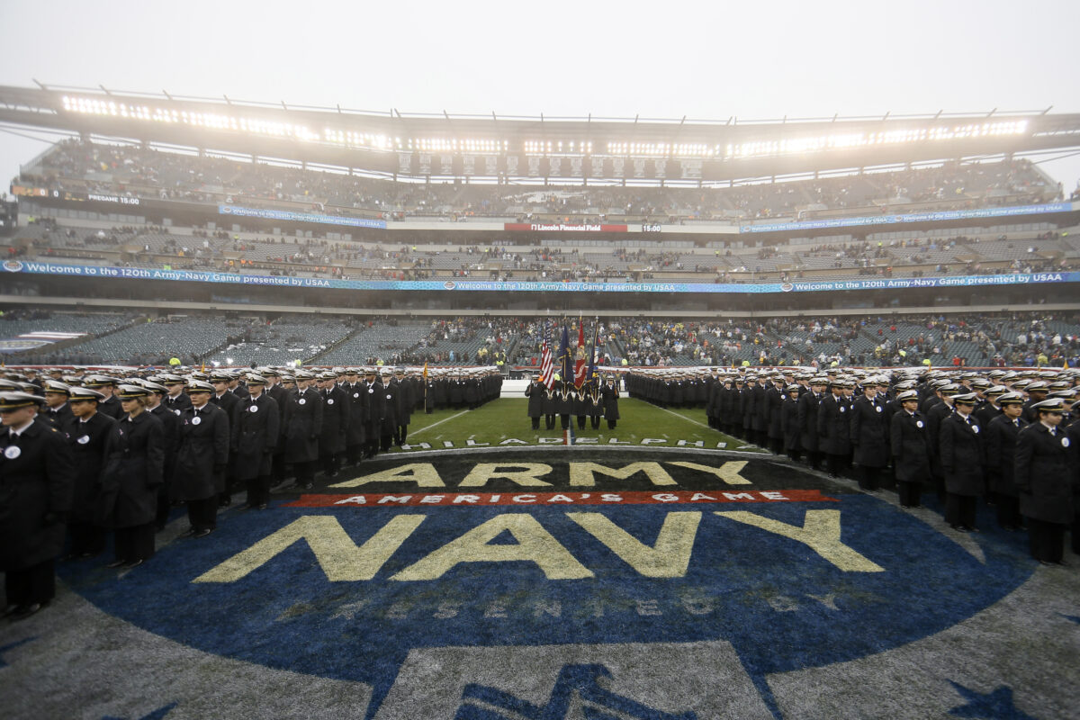 Navy unveils sleek submarine-themed uniforms for Army-Navy game